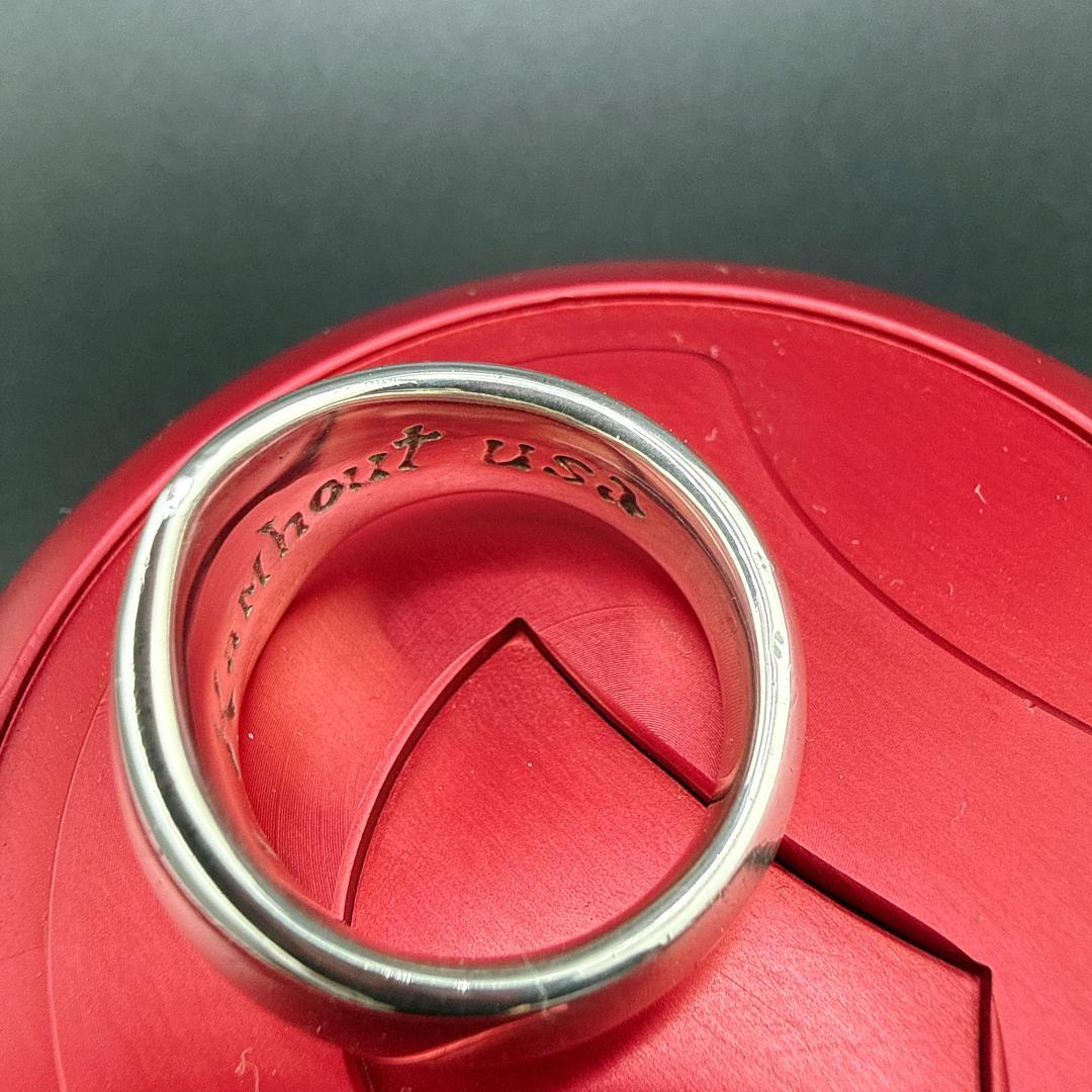 LONE ONES シルクリング L シルバー 約17号 保存箱付