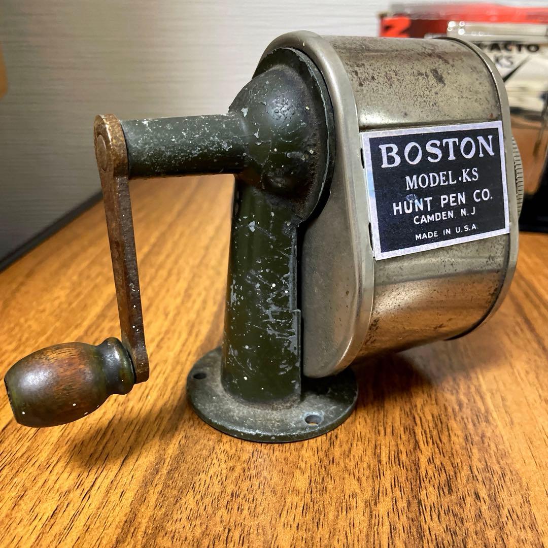 BOSTON KS 鉛筆削り ハンドル式 2個セット - 筆記具オンライン