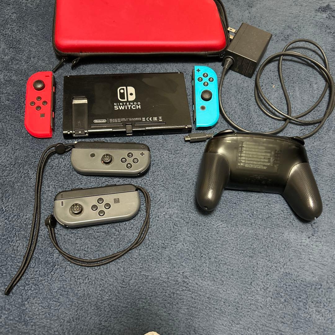 Nintendo Switch 本体とプロコントローラーセット 動作確認済み
