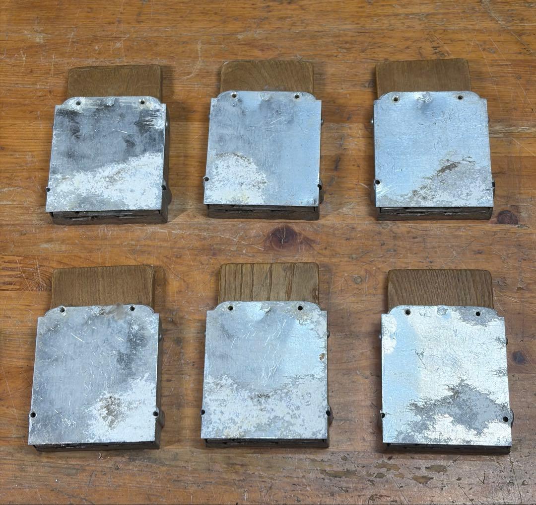 松竹錠 鍵 6枚 銭湯 昭和レトロ 下足箱 下駄箱