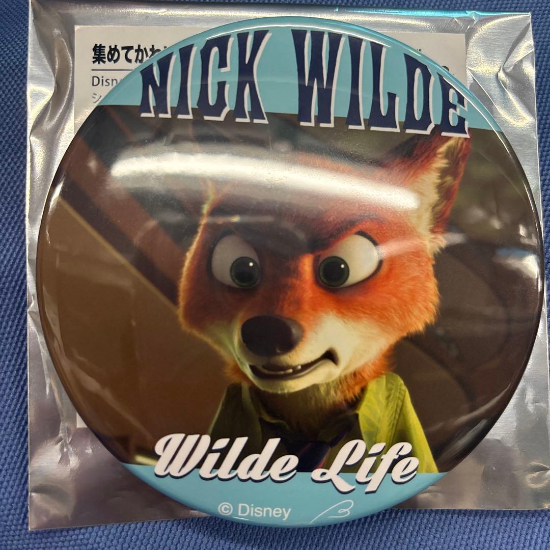 ズートピア ニック スタンド付き缶バッジ 希少品 - メルカリ