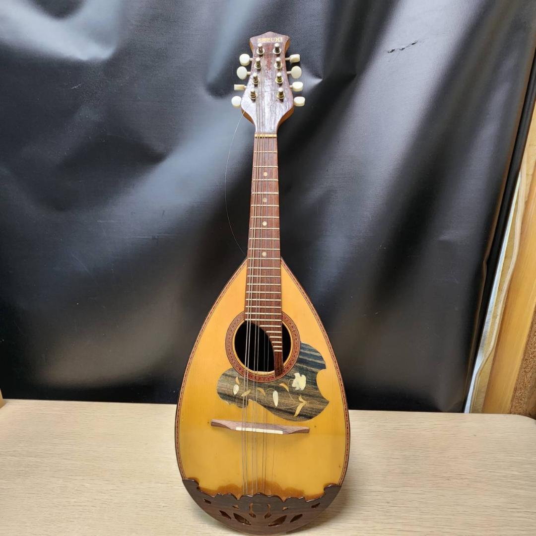 ☆鈴木バイオリン マンドリン 1966 No60 ケース付き ☆鈴木バイオリン