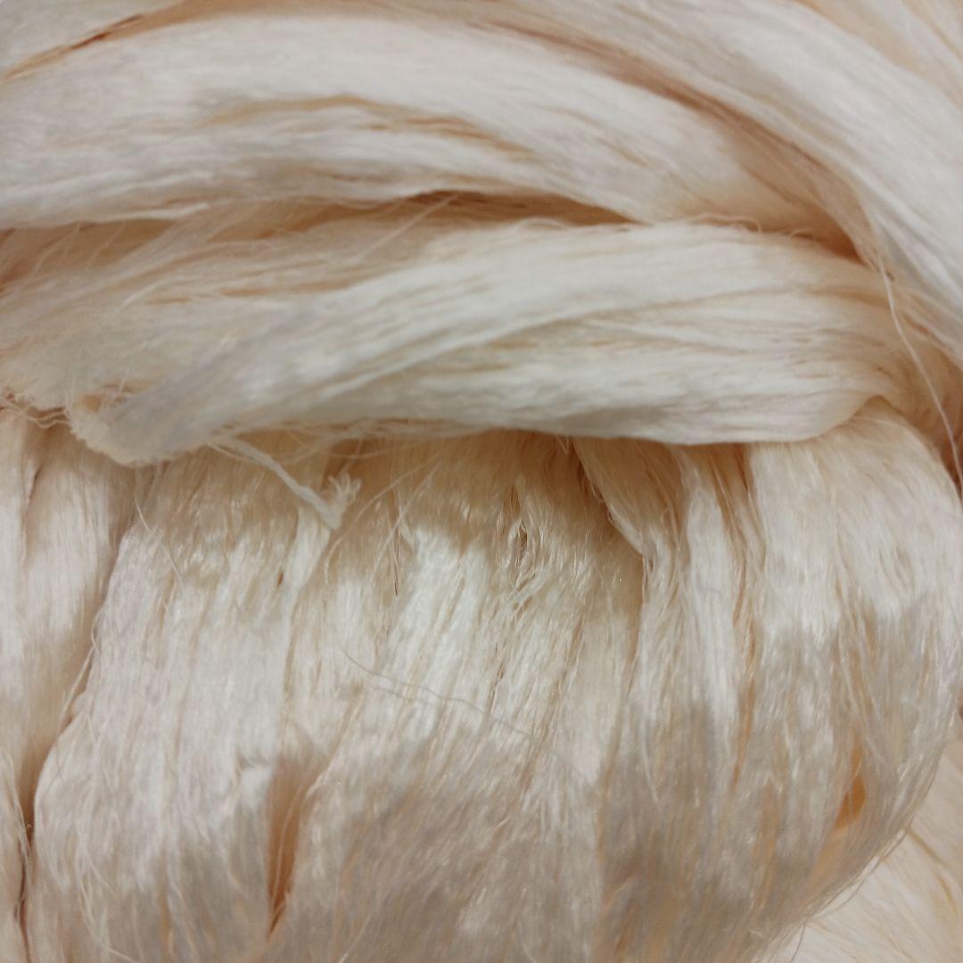 たぬき極細糸、黄色絹糸セット