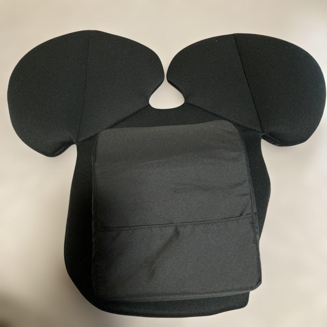 美品　Joie 車用チャイルドシート ブラック/チェック柄