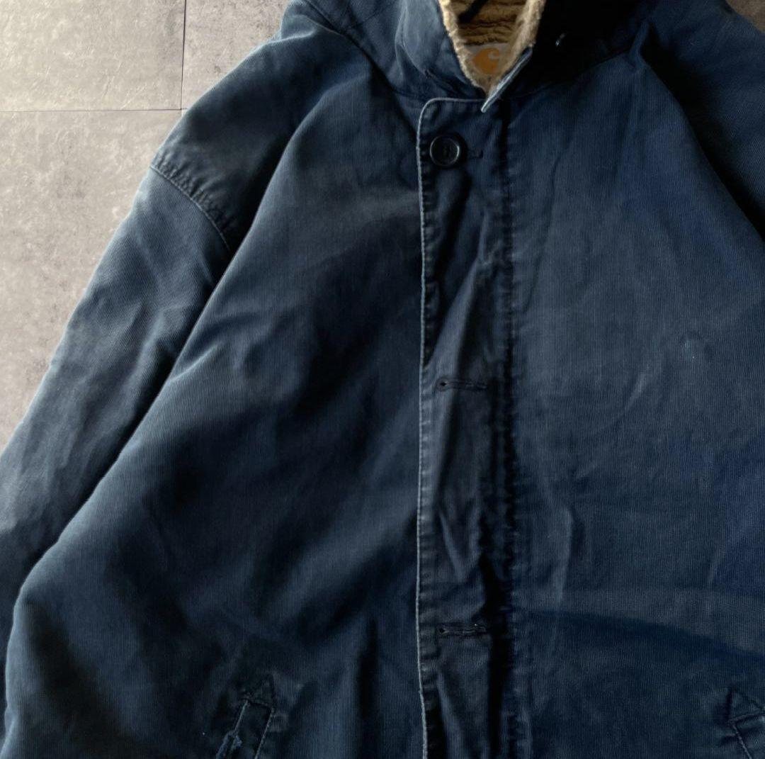 【本日限定値下げ 】 00s Carhartt ダック地デッキジャケット