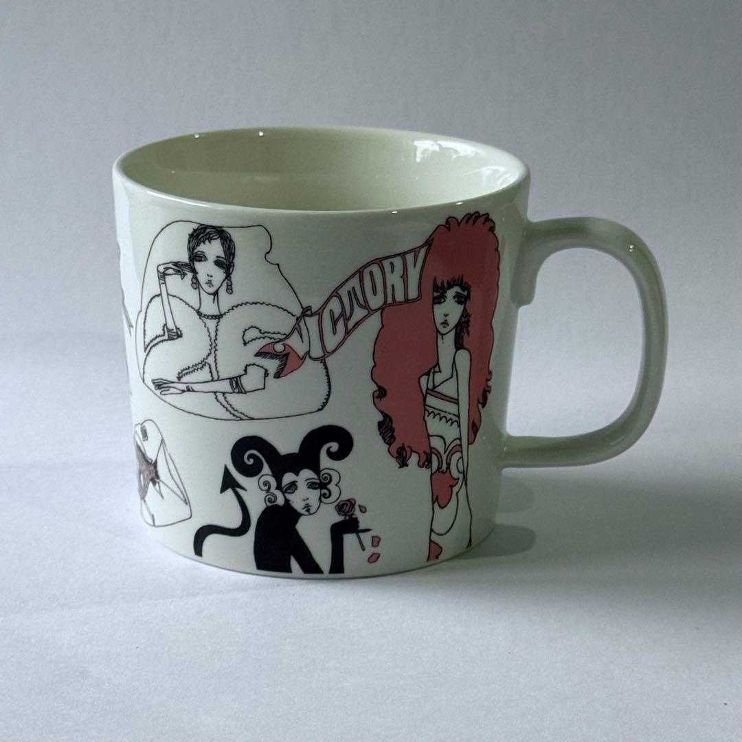 QXQX クスクス 宇野亜喜良 マグカップ 2個セット 宇野亞喜良 QXQX