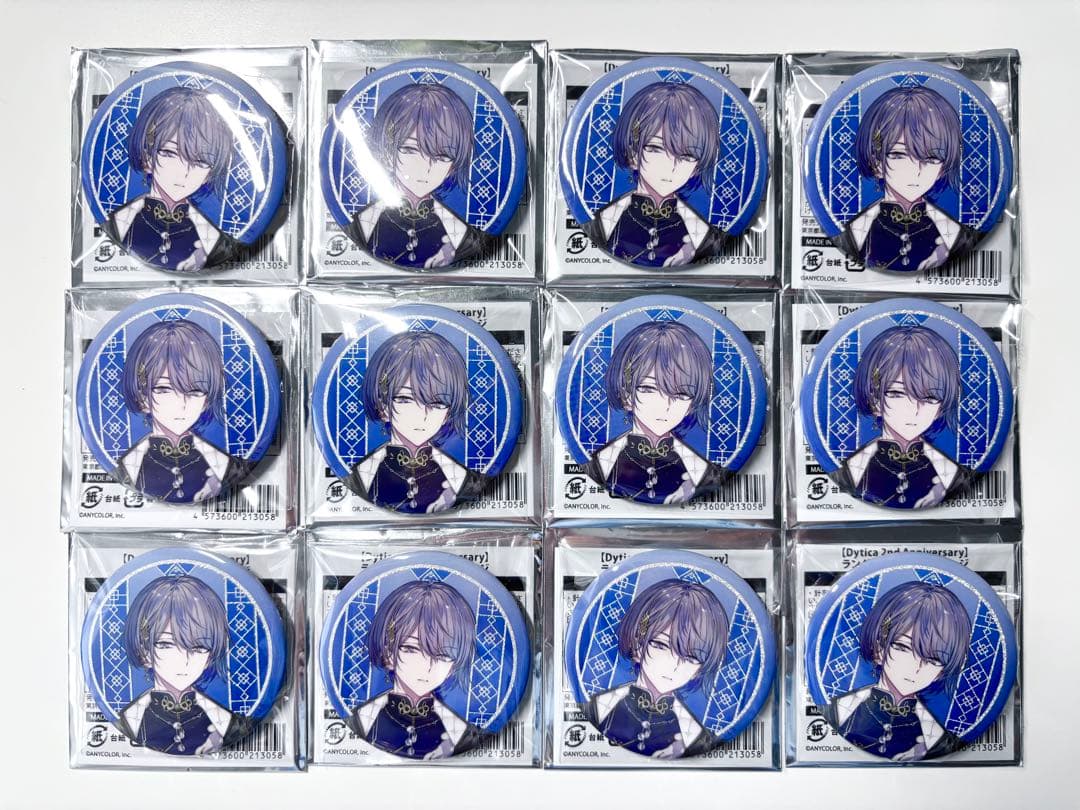 にじさんじ 小柳ロウ 2周年 缶バッジ Dytica