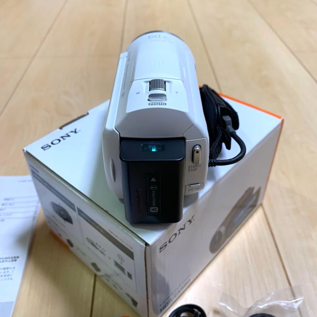 SONY HDR-CX680 ホワイト ハンディカム 本体