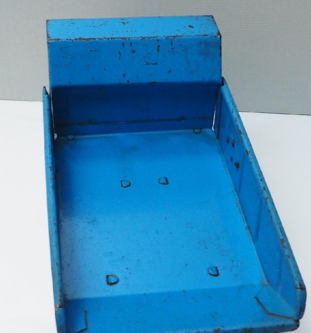 マルサン【ジャイアント三輪ダンプ トラック水色ブルー】ブリキ自動車TIN【箱無】