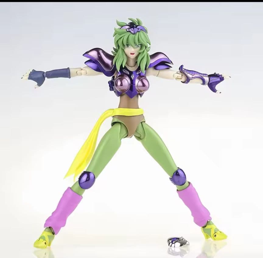 聖闘士聖衣神話サイズ　白銀聖闘士　蛇遣い星座　シャイナ　新規造形フェイス付き