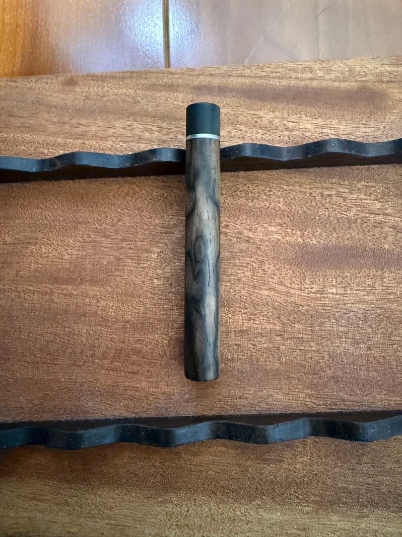 新品キッチン・日用品・その他 - 工房楔 芯ケース 特上黒柿孔雀杢