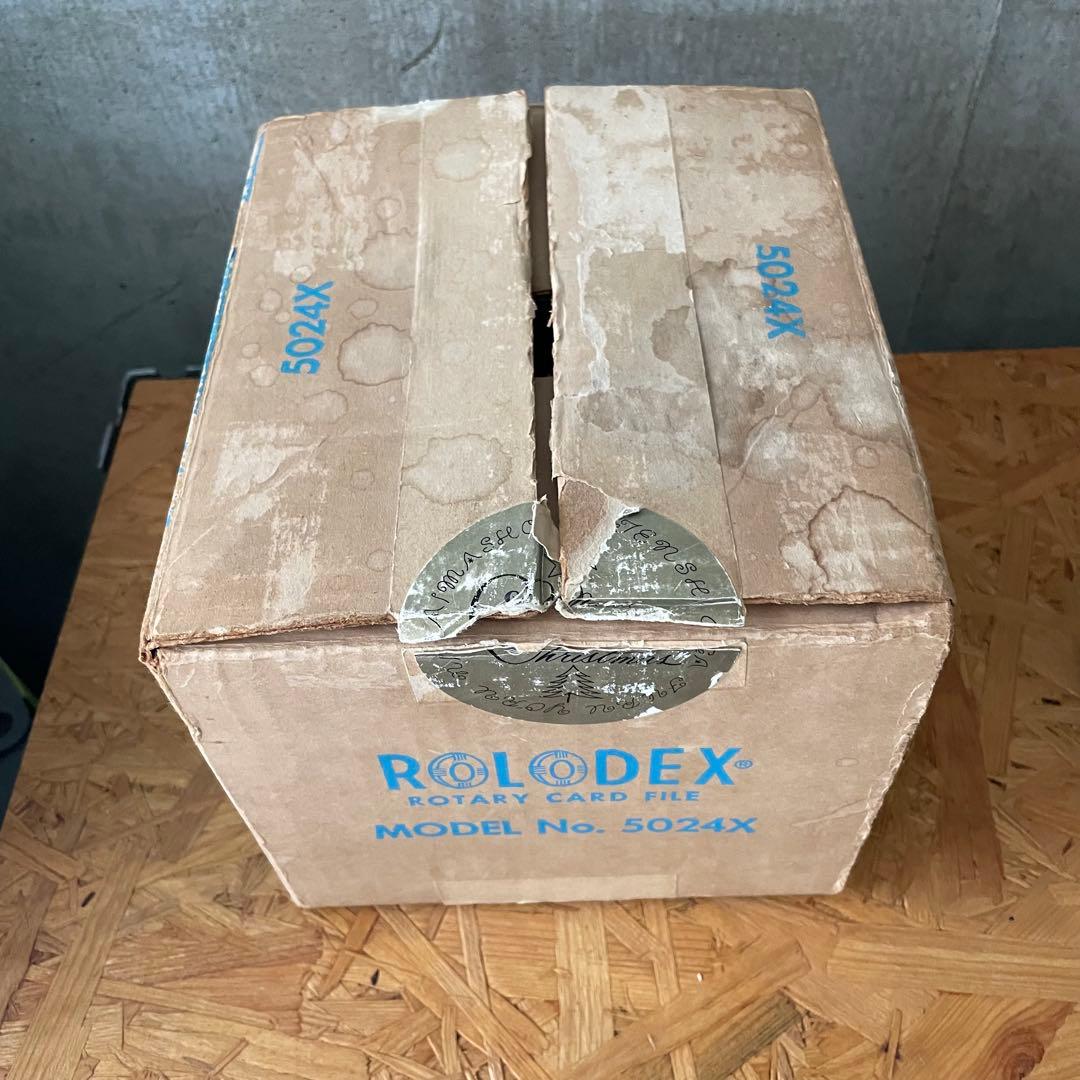 60s 70s VINTAGE ROLODEX NO.5024X アルミフレーム - メルカリ