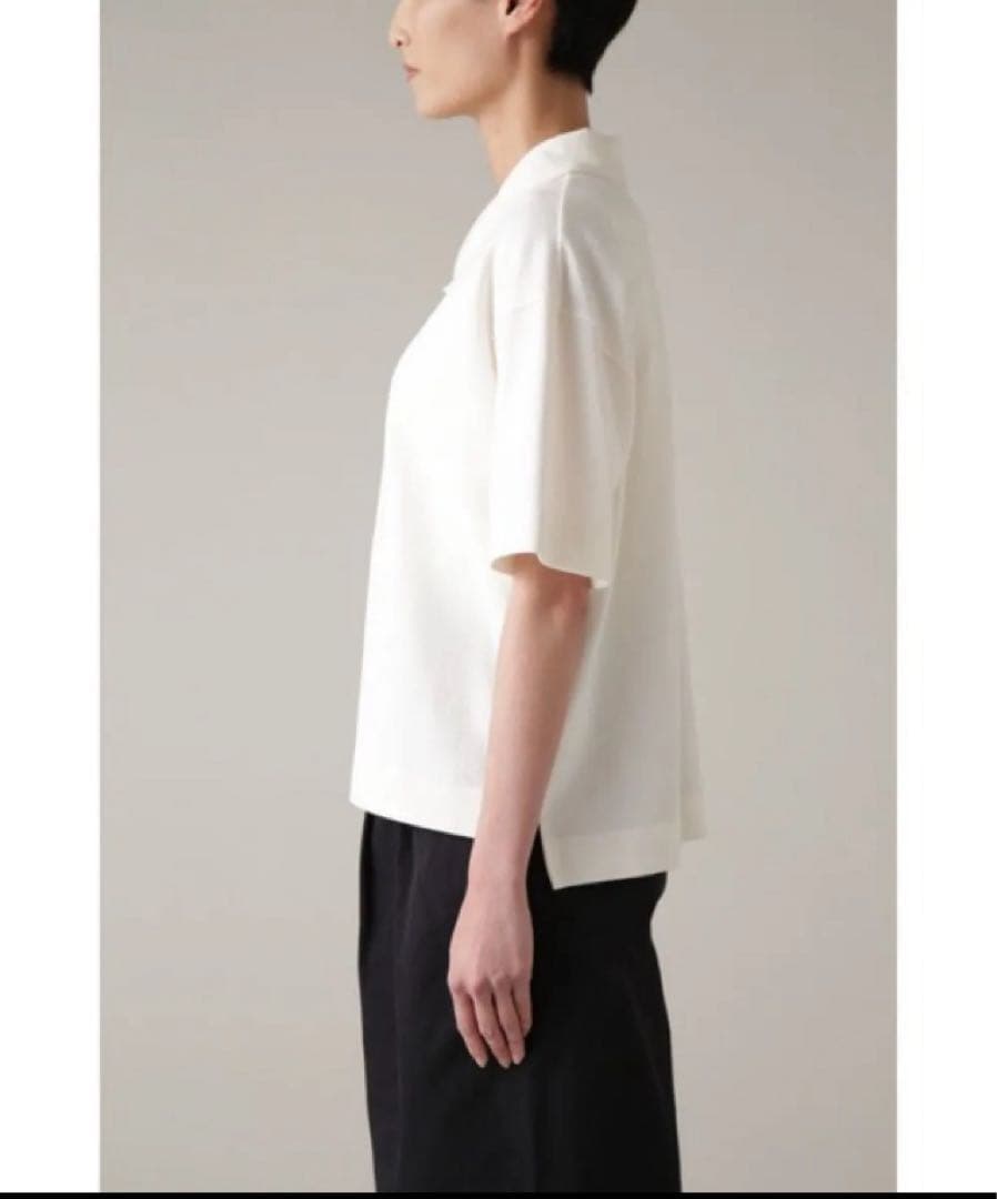 2024SS マーガレットハウエル オーガニックコットンピケ ポロシャツ