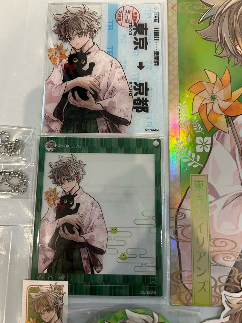 東京エイリアンズ 推し旅 ビッグアクリルスタンド ステッカー 郡司晃