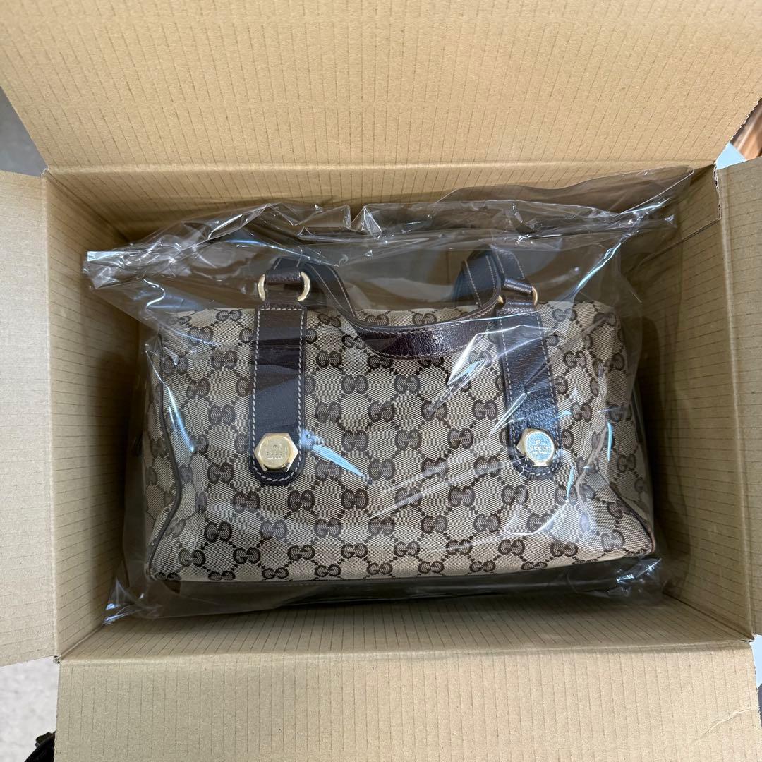 【早い者勝ち】GUCCI GGパターン ハンドバッグ