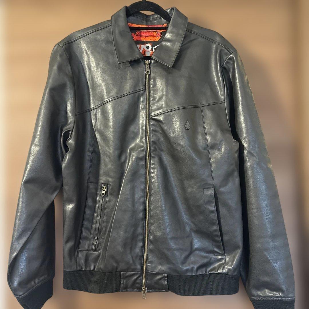 VOLCOM シングル ライダース ジャケット L ボルコム VOLCOM シングル ライダース ジャケット L ボルコム VOLCOM ボルコム