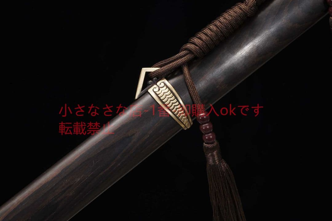 問セミ戦剣模様鋼千眼紋焼刃 古兵器 武具 刀装具 日本刀 模造刀 居合刀