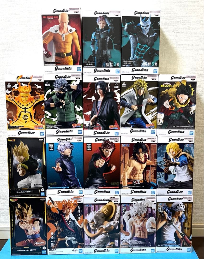 grandista 18体セット ドラゴンボール ワンピース 呪術廻戦 ヒロアカ