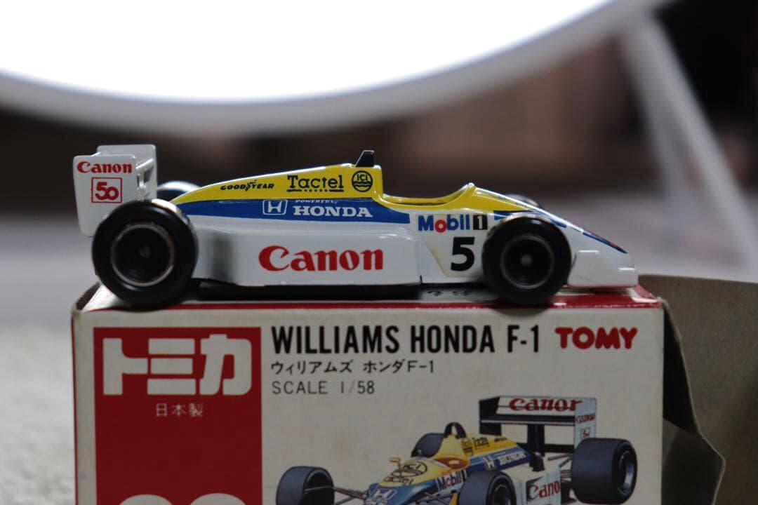 ウィリアムズ　ホンダ　F1 トミカ　日本製　赤箱62