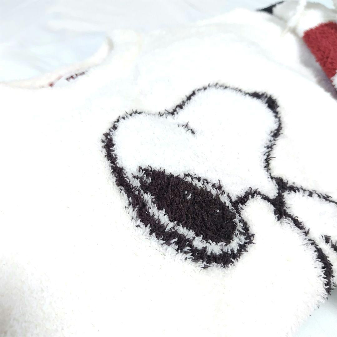 ジェラートピケ ルームウエア パジャマ スヌーピー 上下セット 冬 長袖