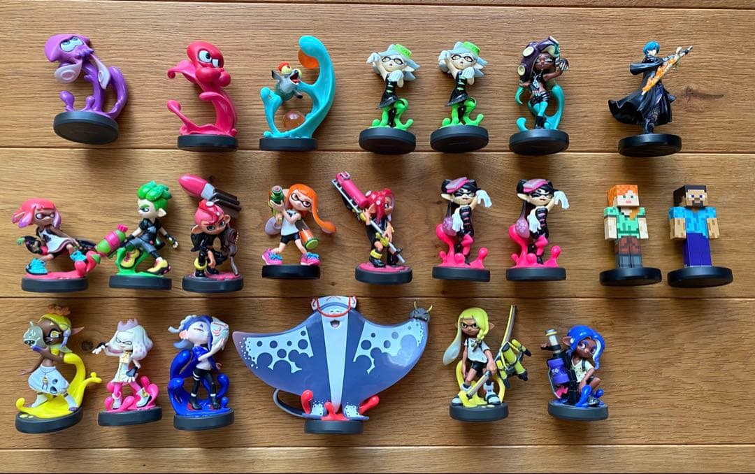22点まとめ売り amiiboセット スプラトゥーン セフィロス マインクラフト