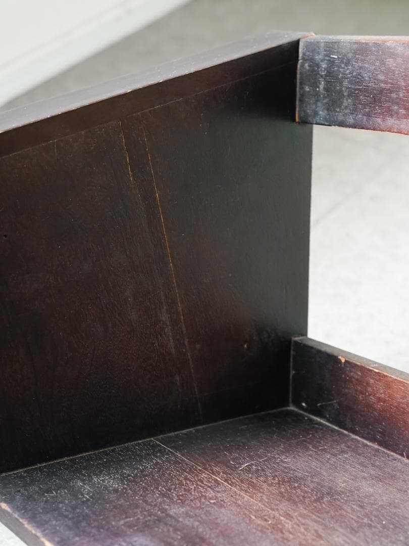 古道具 アンティーク マガジン/レコードラック 収納 ジャパニーズモダン