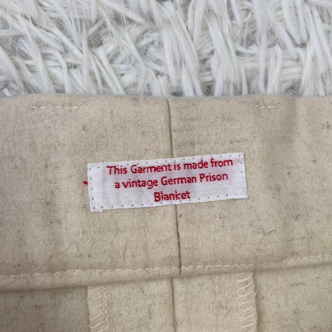 FRANKLEDER ウールパンツ ベージュ M カジュアル シンプル パンツ