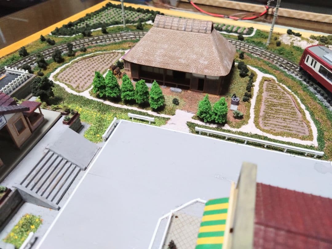Nゲージ 鉄道模型ジオラマ　A2サイズ