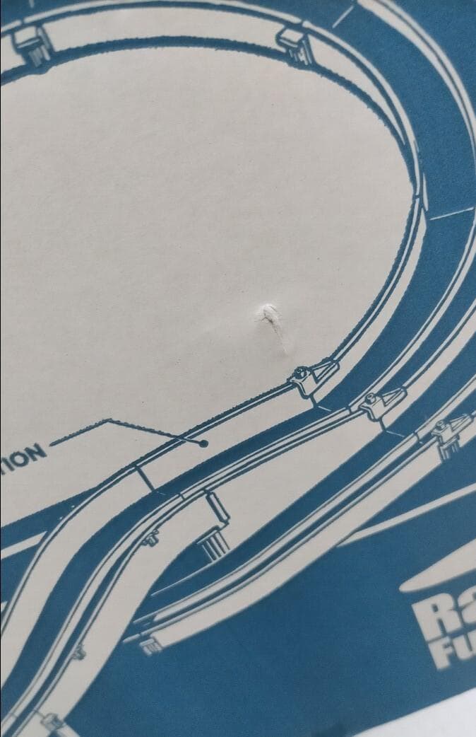 （希少・・当時物）　（完品・組立可）楽しいトレイン 立体レーンチェンジコース