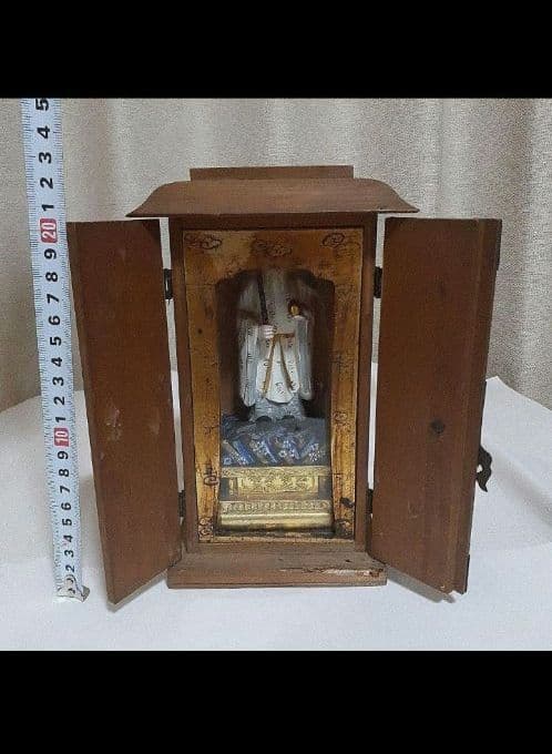 レア 常富大菩薩 神像 仏像 厨子