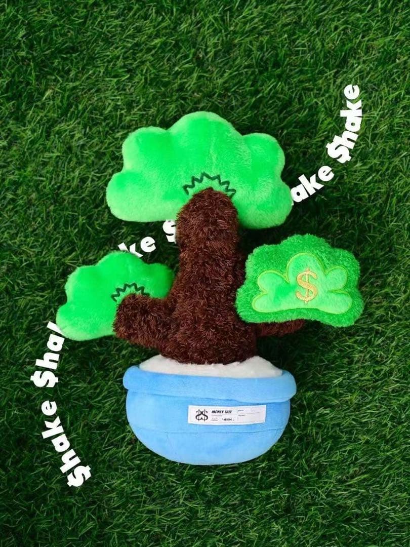 金のなる木　シェイク・マネー・ツリー　ぬいぐるみ　商売繁盛　トレンディ　雑貨