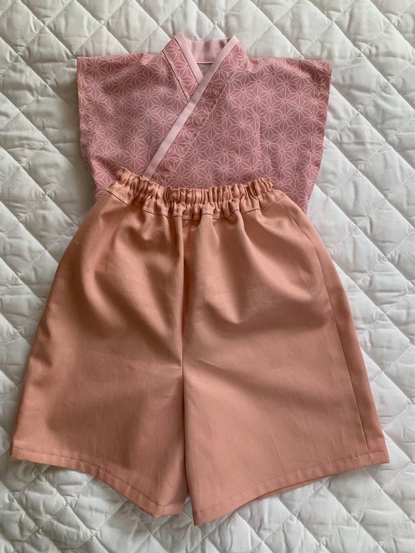 十二単風　ベビー着物　*初節句　*ひな祭り　*お食い初め