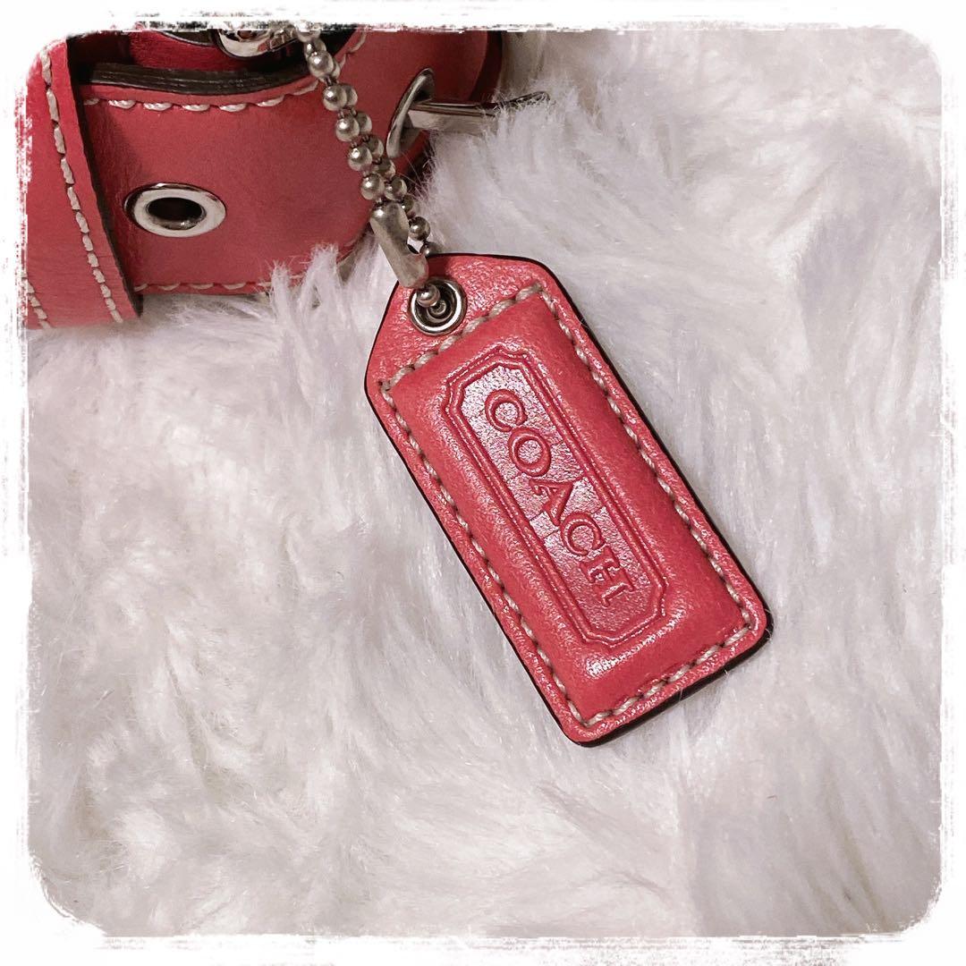 希少レア✧︎*。COACH SOHO ミニシグネチャーワンショルダーバッグ ピンク