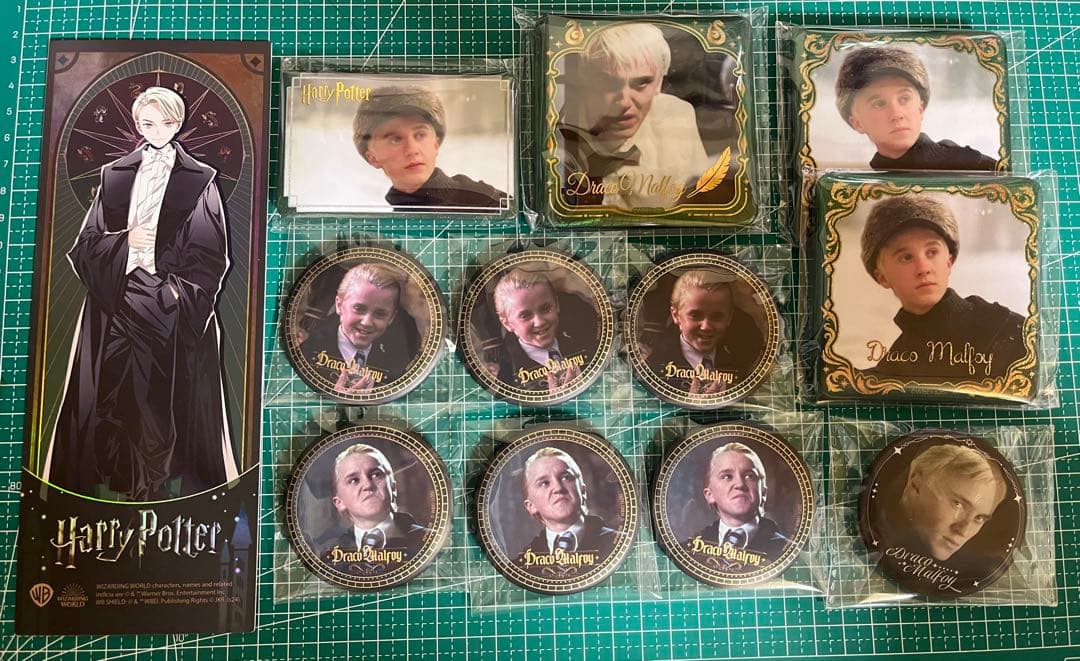 ハリーポッター ドラコ・マルフォイ 缶バッジセット