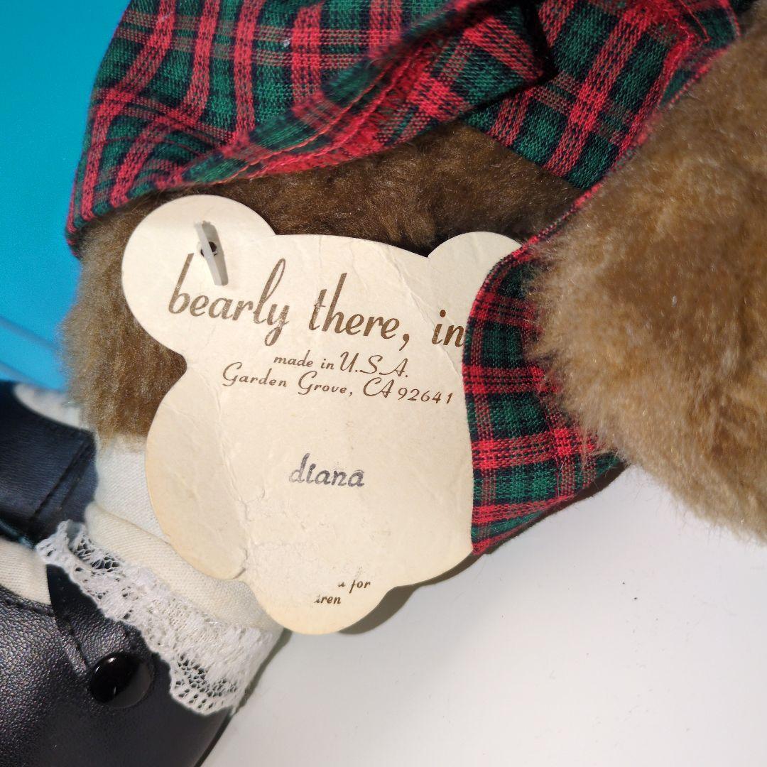 テディベア　ダイアナ　diana　リンダ・シュピーゲル　９０年代　ヴィンテージ