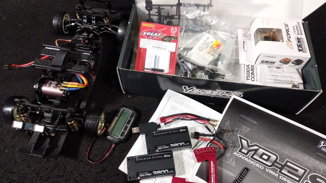 c*n様 【ヨコモYD-2S】ボディ・バッテリー・プロポ他オマケ多数ラジドリフル