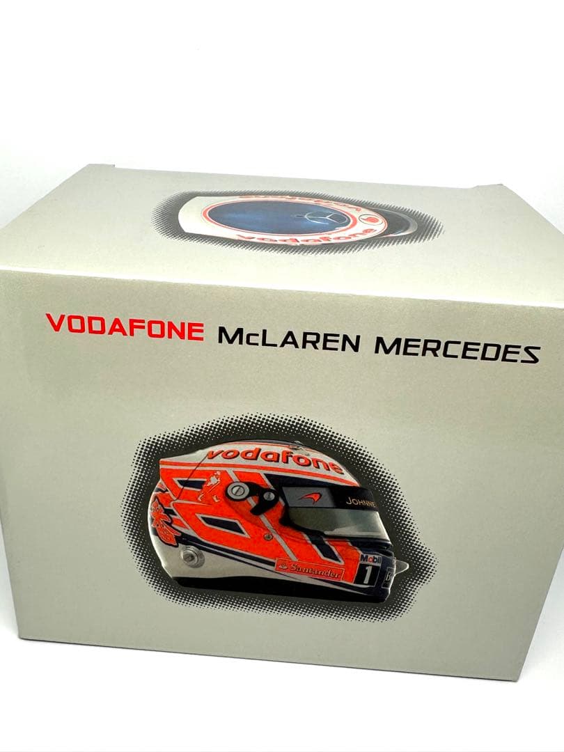 Jenson Button　直筆サイン入り　1/2ヘルメット