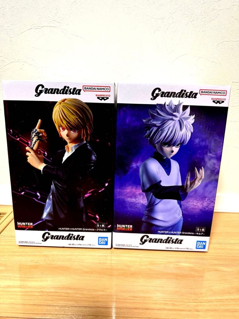 HUNTER×HUNTER grandista キルア・クラピカフィギュアセット - メルカリ