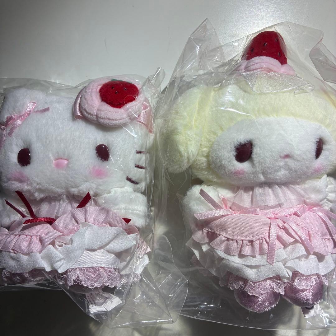 サンリオ いちごホイップケーキマスコット マイメロディ ハローキティ