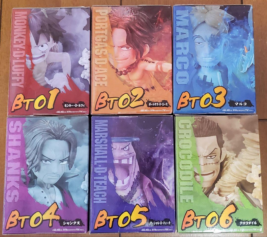 ワンピース ワールドコレクタブルフィギュア ～BURST～ 全6種セット