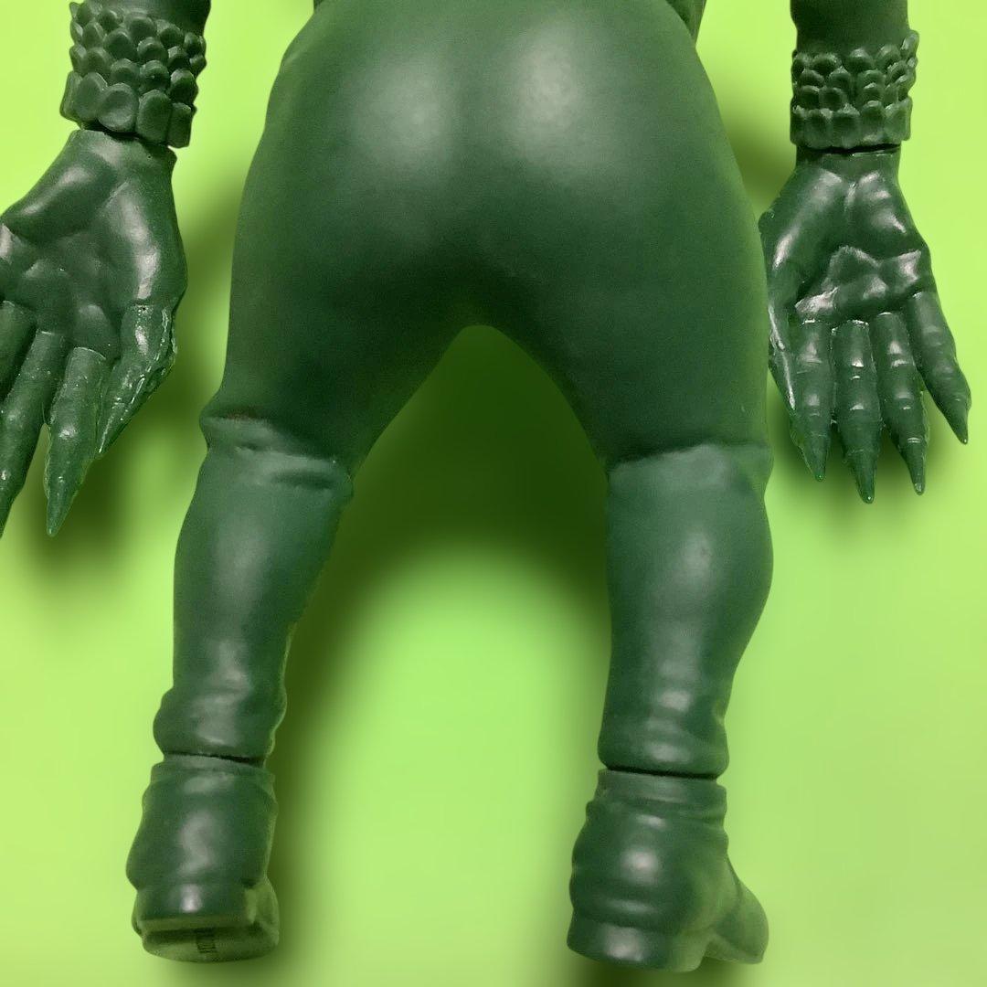 ビリケン商会★ソフビ★ガレージキット★大頭人★ハマハヤオ★暗闇の悪魔★組み立て済