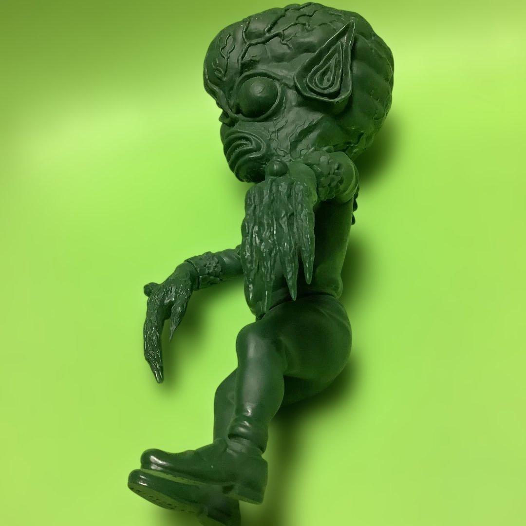 ビリケン商会★ソフビ★ガレージキット★大頭人★ハマハヤオ★暗闇の悪魔★組み立て済