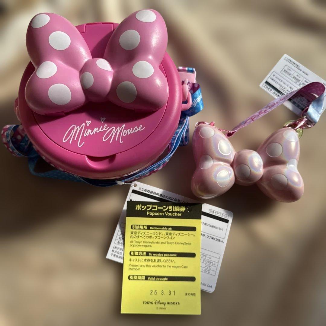 引換券付き】ミニーのファンダーランド ポップコーンバケットとミニ