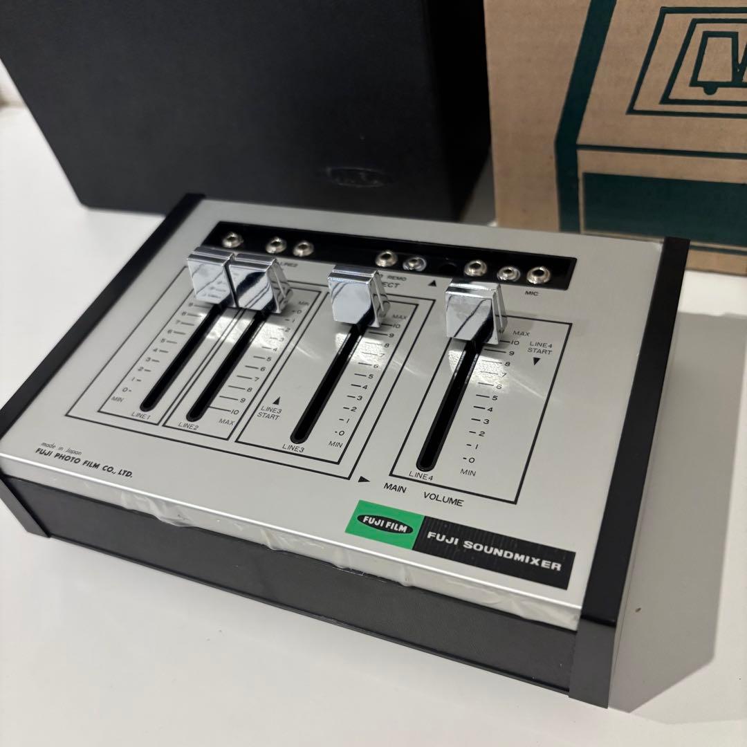 FUJI 富士フィルム SOUNDMIXER サウンドミキサー 昭和レトロ