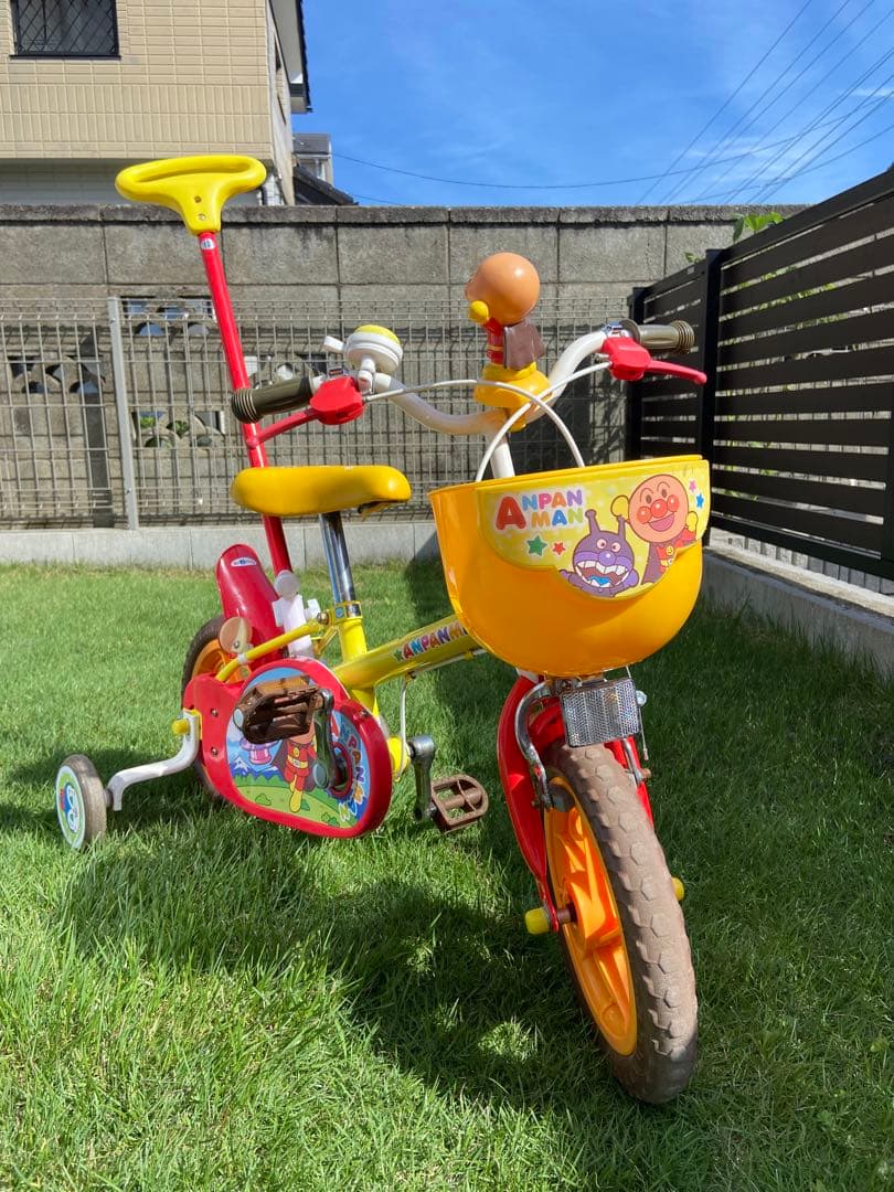 アンパンマン 自転車 12インチ キッズ自転車 - メルカリ