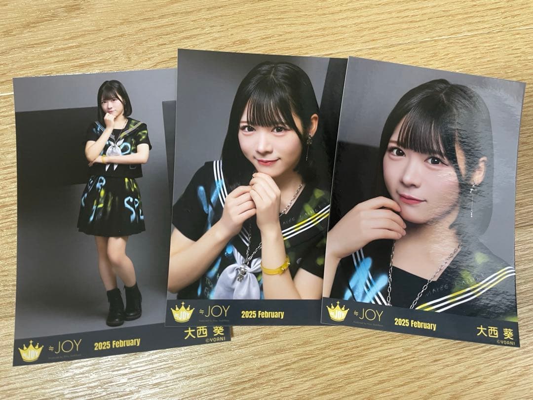 ≒JOY ニアジョイ ランダム生写真 大西葵 コンプセット - メルカリ