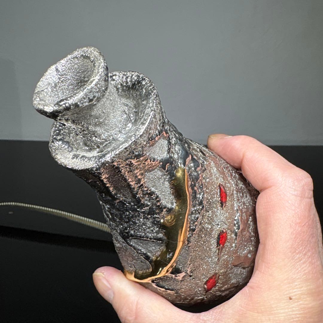 真作　市川透　徳利