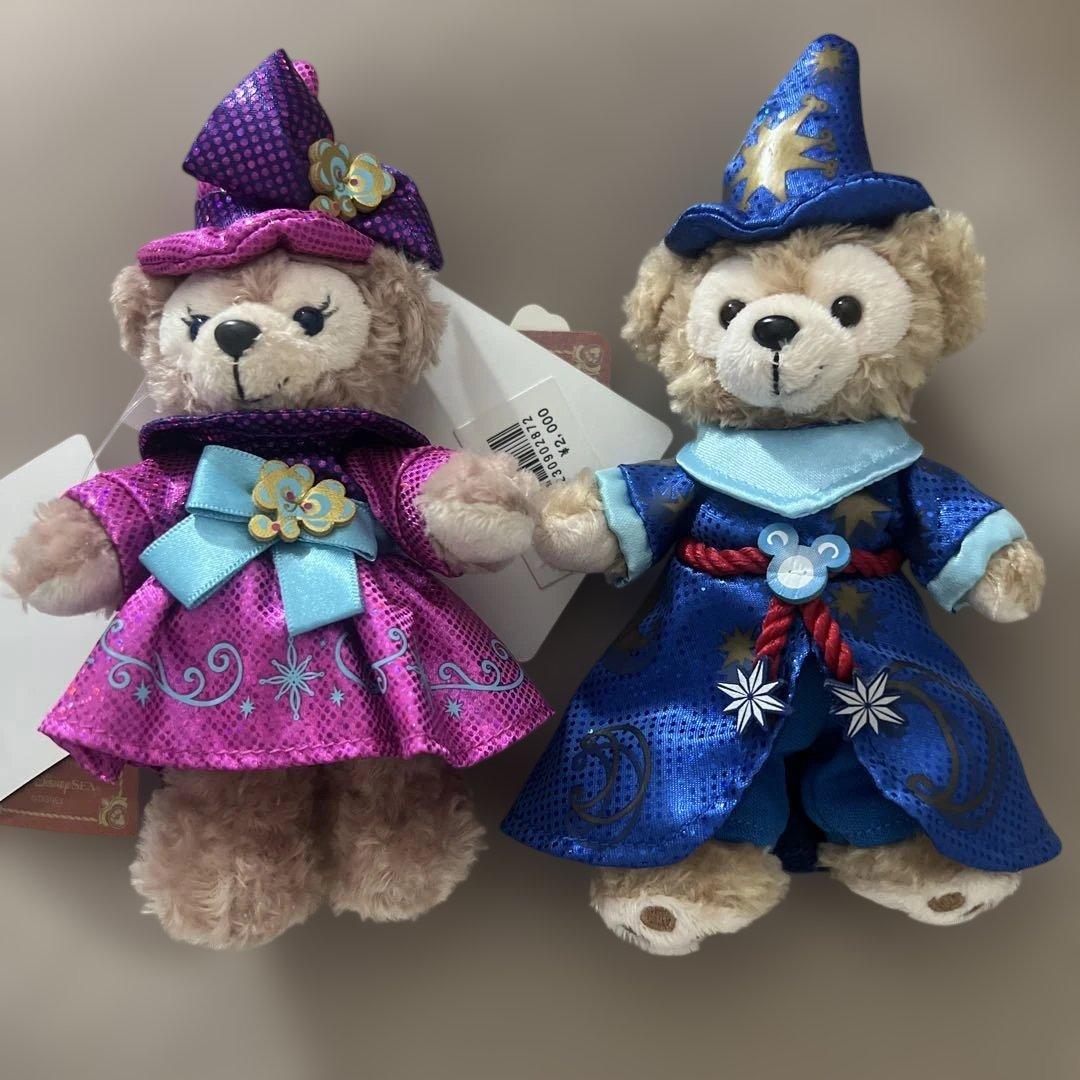 ダッフィー＆シェリーメイぬいぐるみバッジセット 東京ディズニーシー