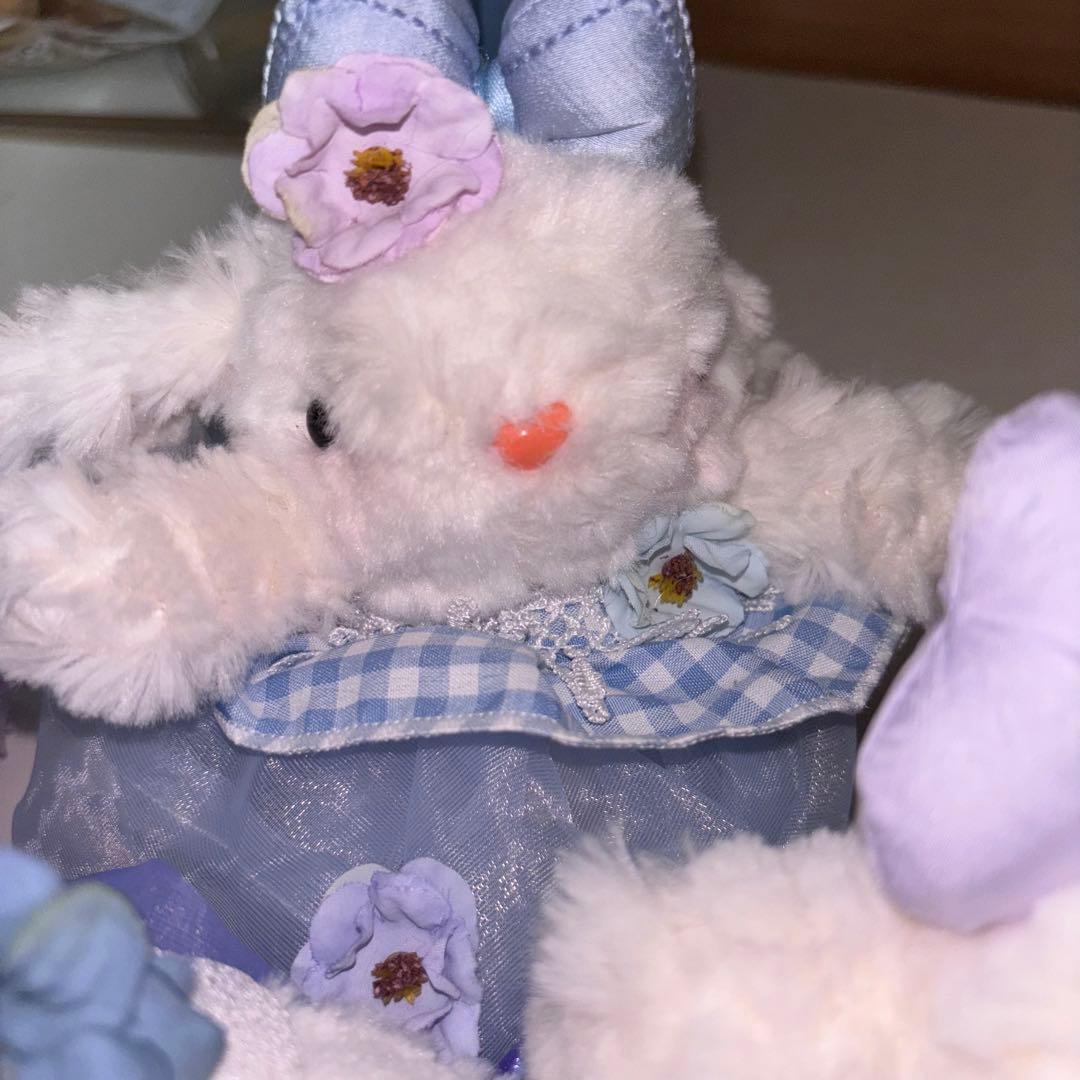 うさぎ　ねこ　ぬいぐるみ　ドール　キーホルダー　まとめ売り　フリル　レース