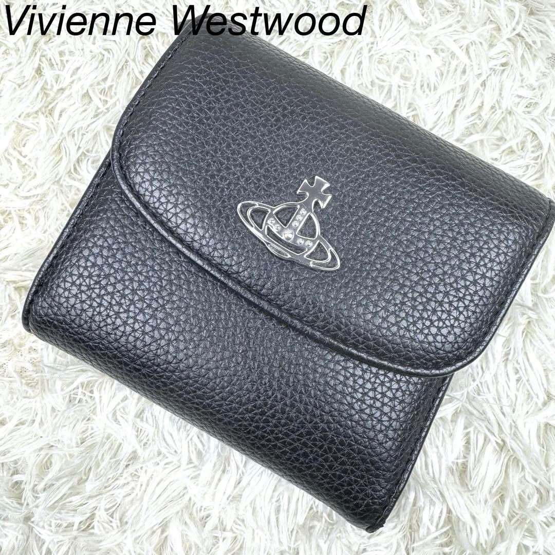 美品Vivienne Westwood 三つ折り財布 黒